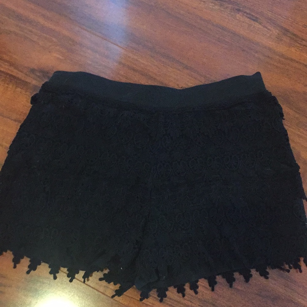 Black shorts